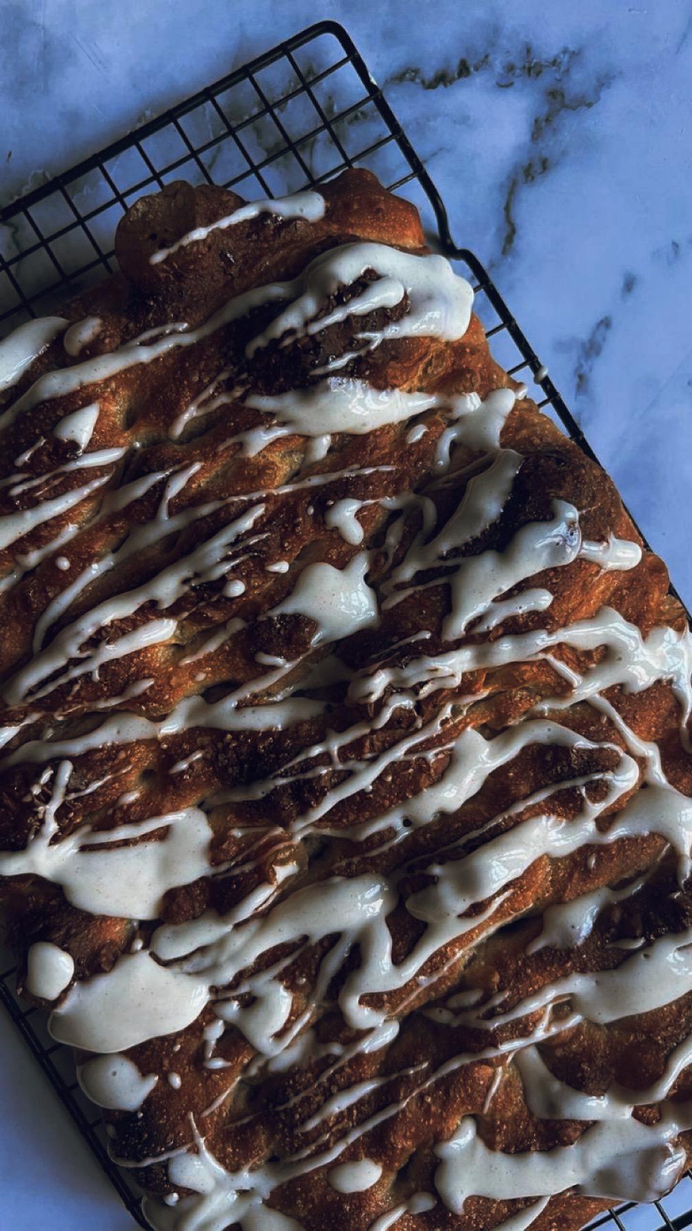 Cinnamon Roll Focaccia
