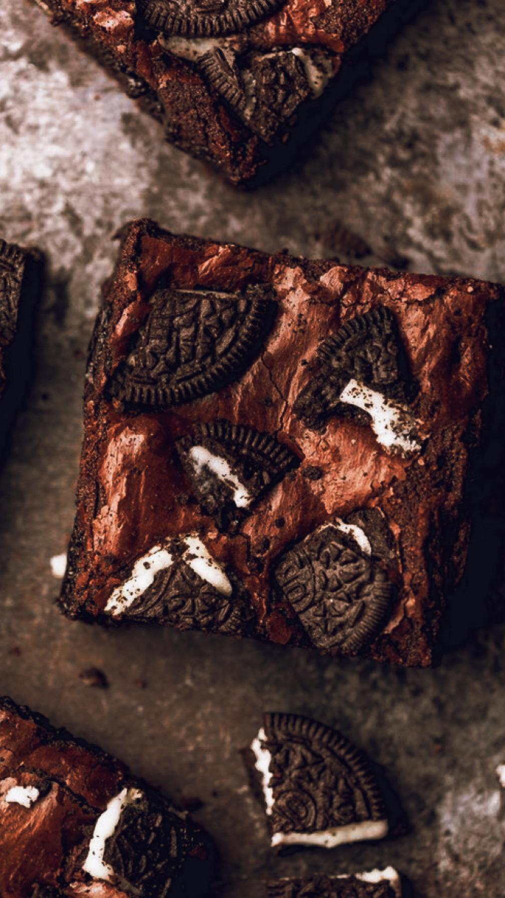 Nutella Oreo Fudge Brownies
